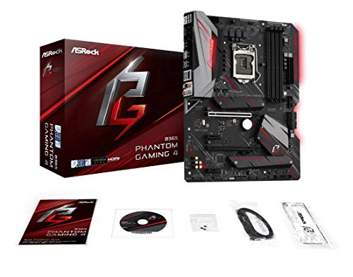 ASRock B365 Phantom Gaming 4 ATX LGA1151 Motherboard (B365 Phantom